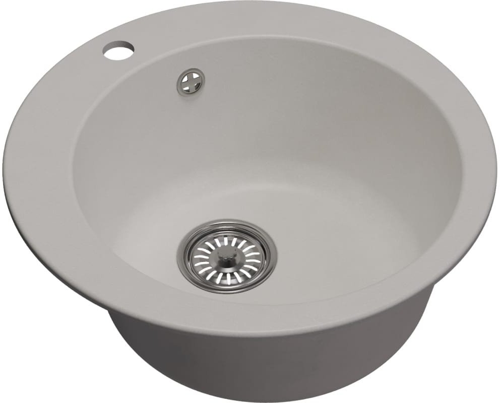 Кухонная мойка Mixline ML-GM13 551895 (ультра-белый) - фото2