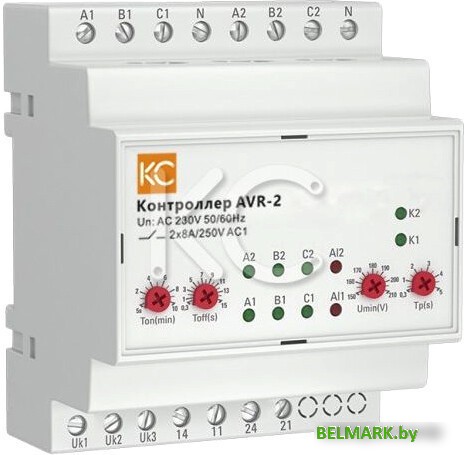 Реле контроля фаз КС AVR-2 82743 - фото