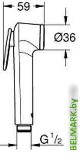 Душевая лейка Grohe Tempesta-F Trigger Spray 30 27512001 - фото2