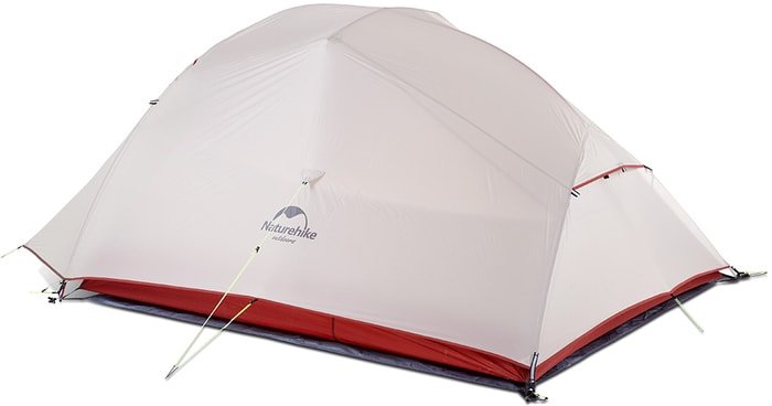 Треккинговая палатка Naturehike Cloud UP Ultralight 3 NH18T030-T New (210T, зеленый) - фото2