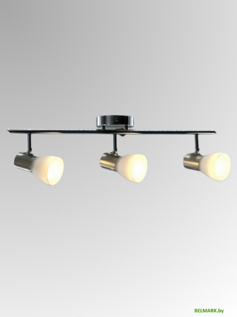 Люстра средней высоты Aitin Pro НПБ 02-3х60-102 S5186/3 (хром/титан) - фото2