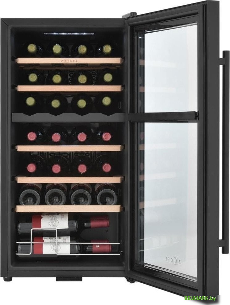 Винный шкаф ZUGEL ZCWF281DB Dual Zone - фото2