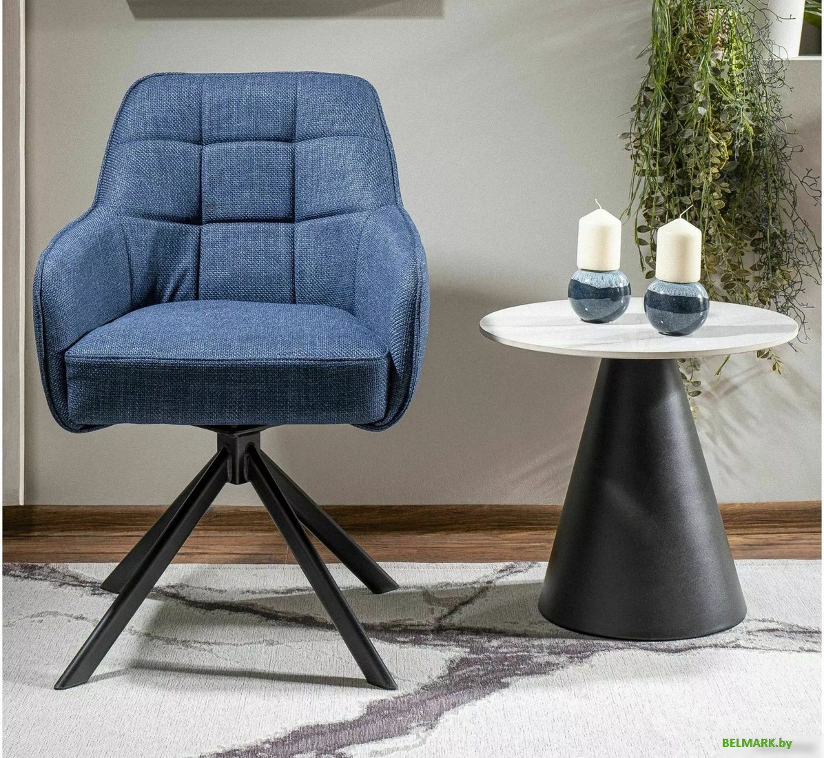 Журнальный столик Signal Hill (белый/черный) - фото2