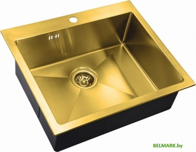 Кухонная мойка ZorG SZR-5951 Bronze - фото