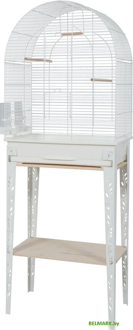 Клетка Zolux Патио 104185BLC (L, белый) - фото