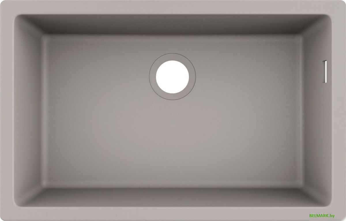 Кухонная мойка Hansgrohe S51 S510-U660 Zlewozmywak podblatowy 660 43432380 (серый бетон) - фото