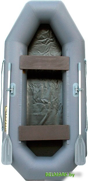 Гребная лодка Leader Компакт-240 (серый) - фото