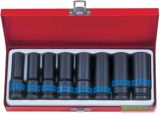 Набор торцевых головок King Tony 4410MP01 (8 предметов) - фото