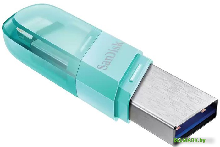 USB Flash SanDisk iXpand Flip 64GB SDIX90N-064G-GN6NK - фото2
