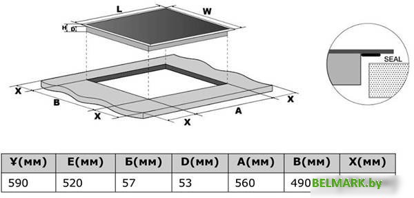 Варочная панель Haier HHY-C64NVB - фото2