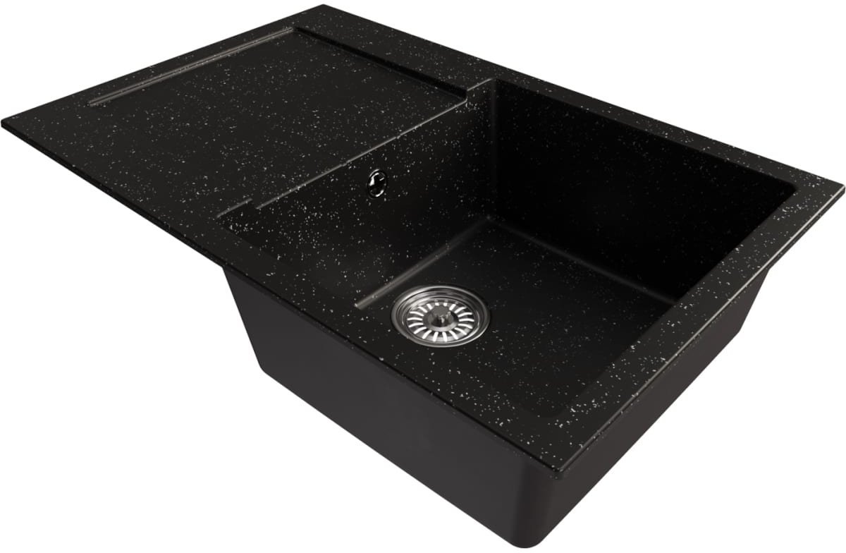 Кухонная мойка Mixline ML-GM31 552189 (черный) - фото2