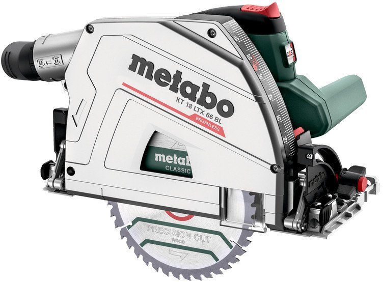 Дисковая (циркулярная) пила Metabo KT 18 LTX 66 BL 601866810 (с 2-мя АКБ) - фото