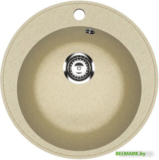 Кухонная мойка Practik PR-M 475-002 (слоновая кость) - фото