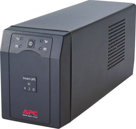 Источник бесперебойного питания APC Smart-UPS SC 420VA (SC420I) - фото