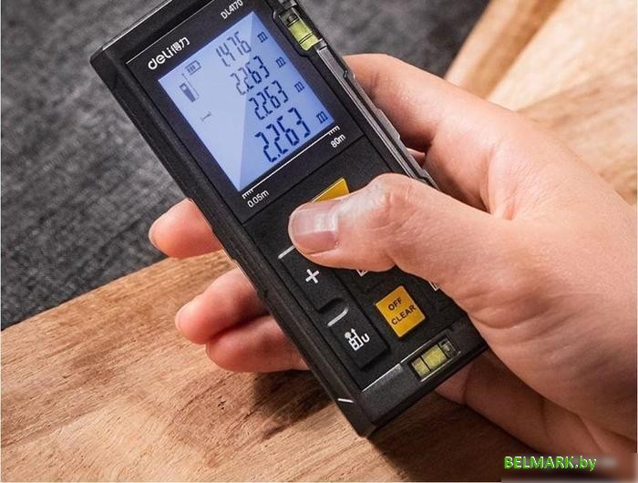 Лазерный дальномер Deli DL4170 - фото2