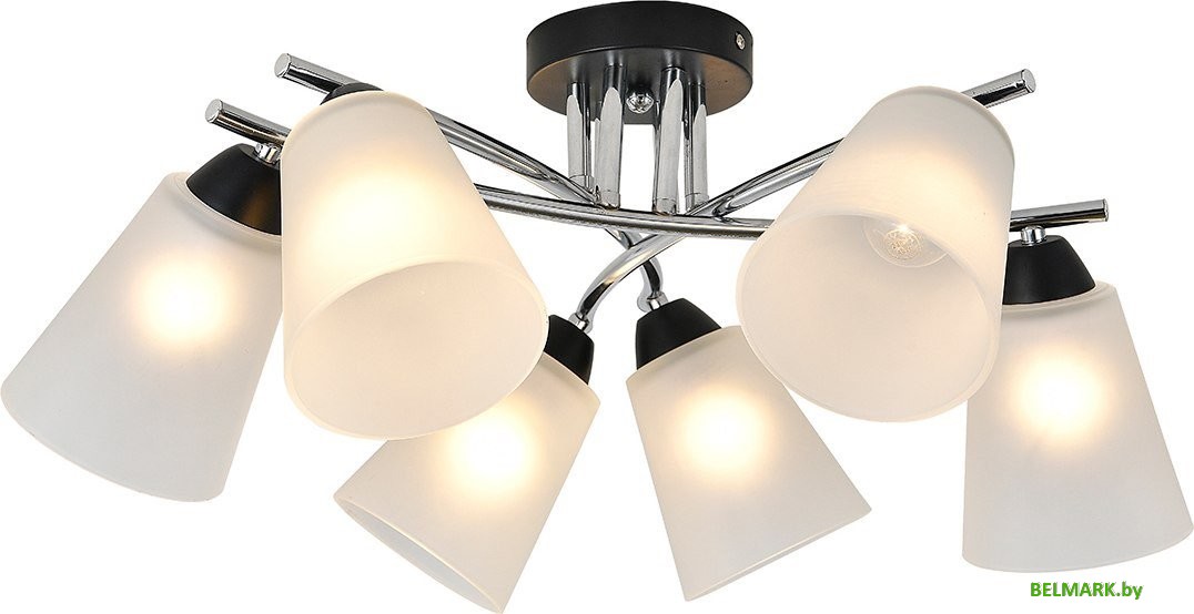 Подвесная люстра Escada 2132/6P (черный/хром) - фото