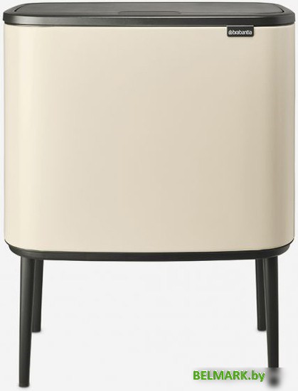 Система сортировки мусора Brabantia Bo Touch Bin 3x11 л (бежевый) - фото