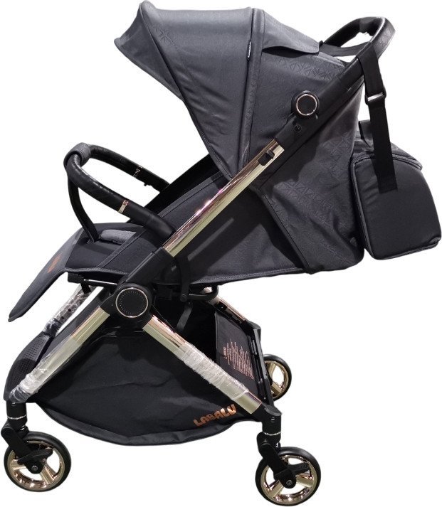 Коляска прогулочная «книга» Labalu Dream D9 (серый) - фото2