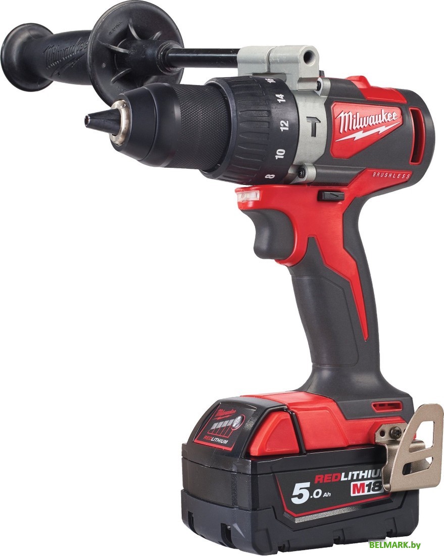 Ударная дрель-шуруповерт Milwaukee M18 BLPD2-502X 4933464517 (с 2-мя АКБ 5 Ач, кейс) - фото2