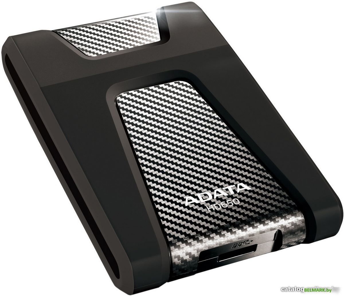 Внешний жесткий диск A-Data DashDrive Durable HD650 1TB (AHD650-1TU3-CBK) - фото