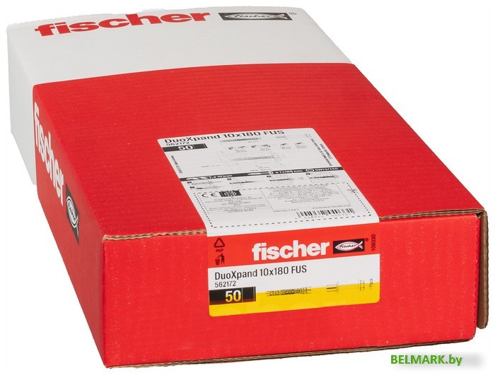 Дюбель фасадный Fischer DuoXpand 10x180 FUS 562172 (50 шт) - фото2