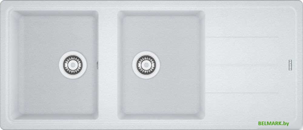 Кухонная мойка Franke Basis BFG 621-116 114.0676.264 (снежно-белый) - фото