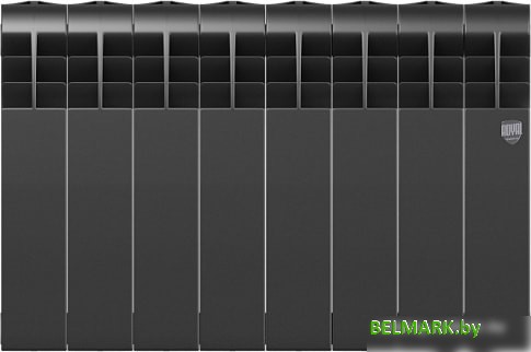 Биметаллический радиатор Royal Thermo BiLiner 350 Noir Sable (8 секций) - фото2