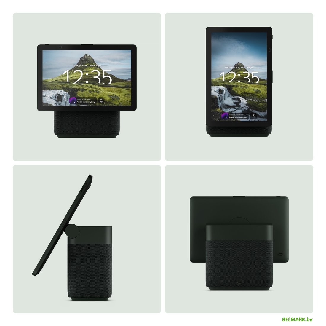 Колонка с умным дисплеем Яндекс Станция Дуо Макс (зеленый) - фото2