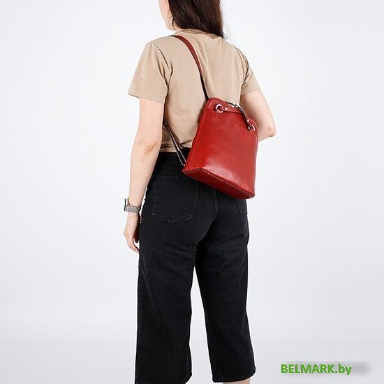 Городской рюкзак Francesco Molinary 513-626-1-019-RED - фото2