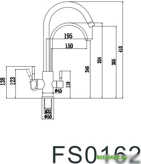 Смеситель Fmark FS0162 - фото2