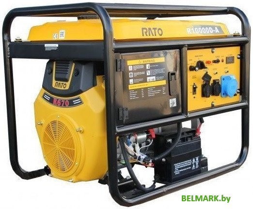 Бензиновый генератор Rato R10000D-A - фото