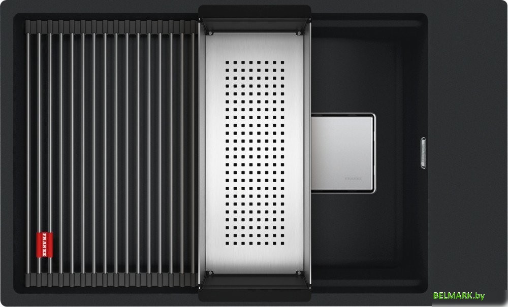 Кухонная мойка Franke Kanon KNG 110-62 125.0633.003 (матовый черный) - фото