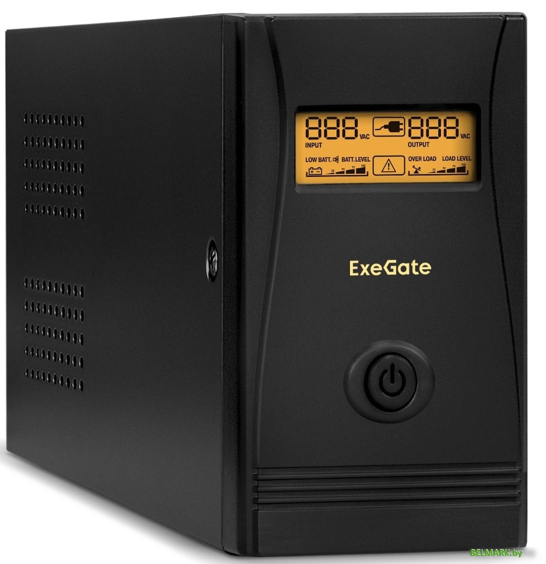 Источник бесперебойного питания ExeGate SpecialPro Smart LLB-600.LCD.AVR.C13 - фото