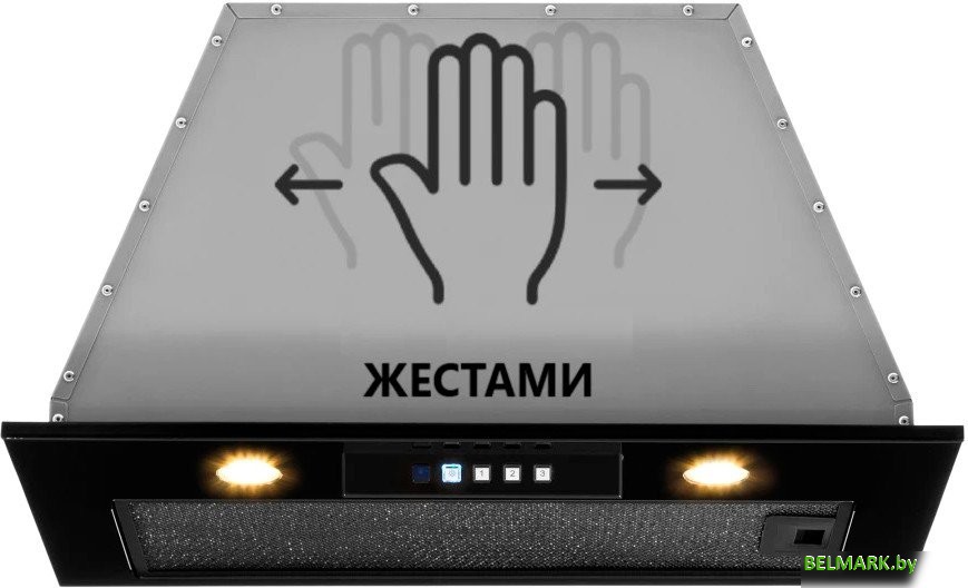 Кухонная вытяжка Akpo Neva II 60 WK-12 (черный) - фото