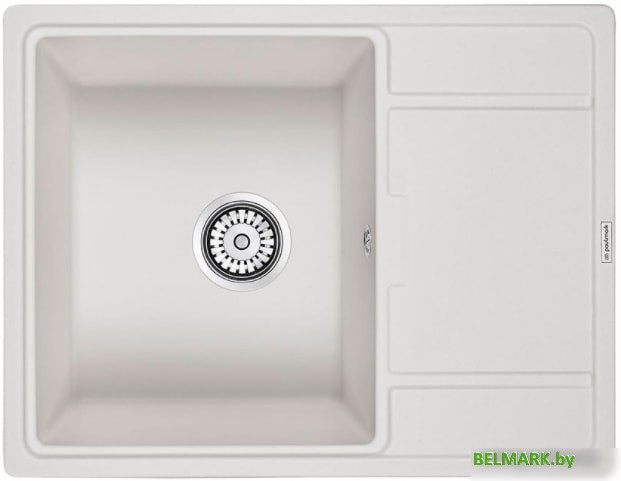 Кухонная мойка Paulmark Weimar PM216550-WH - фото
