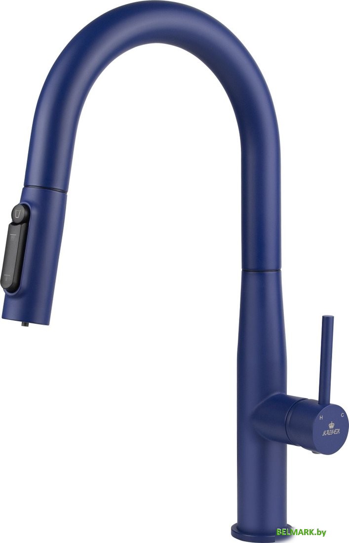 Смеситель Kaiser Vita 43344-20 (синий матовый) - фото