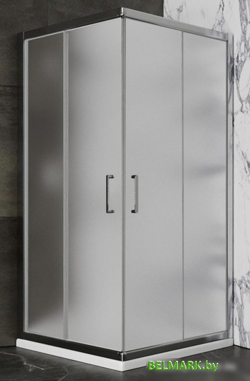 Душевой уголок Roxen Caspia 55060-90C 90х90 (матовое стекло/хром) - фото