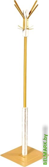 Вешалка для одежды Sheffilton Альберо SHT-CR20 172284 (белый/золотая патина/золото) - фото