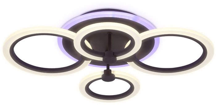 Припотолочная люстра Ambrella FA526/4 CF (кофе) - фото