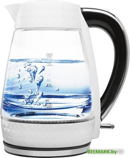 Электрочайник Polaris PWK 1704CGL Diamond (белый) - фото