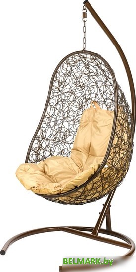 Подвесное кресло BiGarden Easy (коричневый/бежевый) - фото
