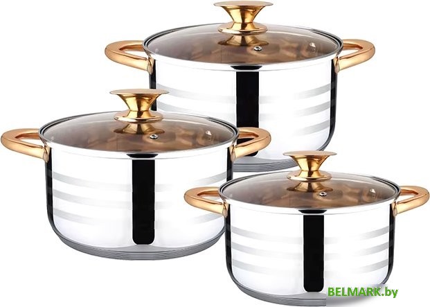 Набор кастрюль Kaisa Villa KV-1043 - фото