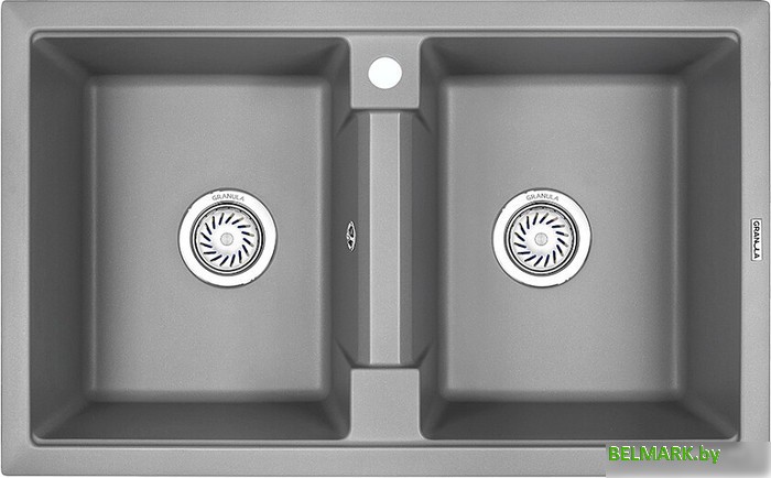 Кухонная мойка Granula GR-8101 (алюминиум) - фото