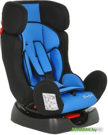 Детское автокресло BamBola Piloto (черный/синий) - фото