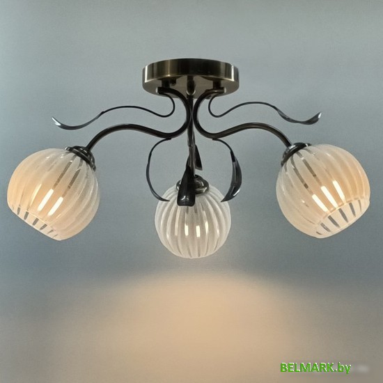 Люстра средней высоты Aitin Pro НПБ 02-3x60-102 S5269/3 (бронза) - фото2