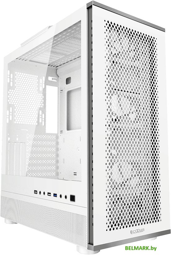 Корпус PCCooler ME200 Mesh (белый) - фото