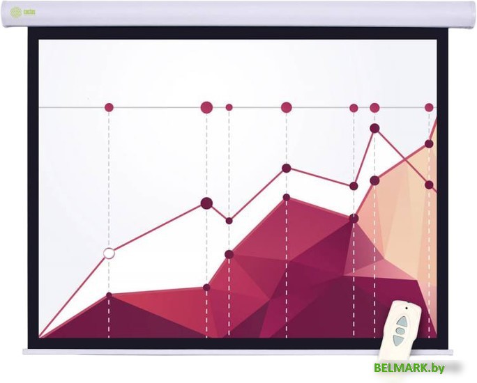 Проекционный экран CACTUS Motoscreen CS-PSM-183x244 - фото