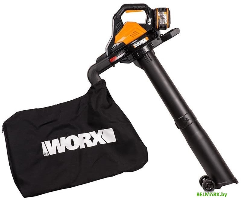 Колесная воздуходувка Worx WG583E (с 2-мя АКБ) - фото