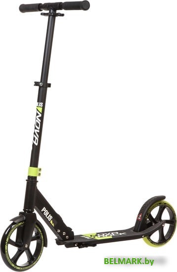 Самокат Novatrack Polis 200 Pro'10 200.POLIS.LM21 (лимонный) - фото