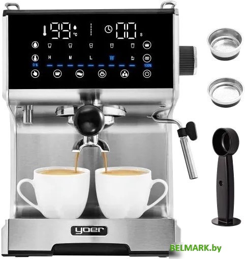 Рожковая кофеварка Yoer Barisso EM03S - фото